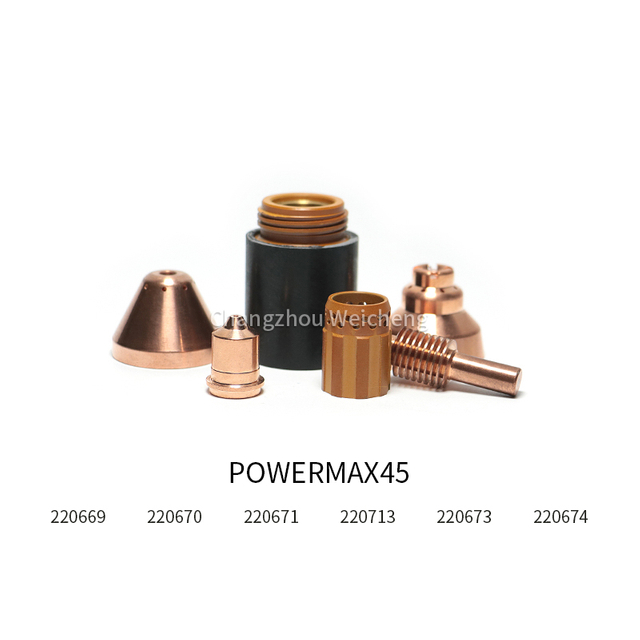 Plasma Cutting Electrode 220669 Nozzle 220671 Shield 220673 220674 Retaining Cap 220713 For Hypertherm PMX45