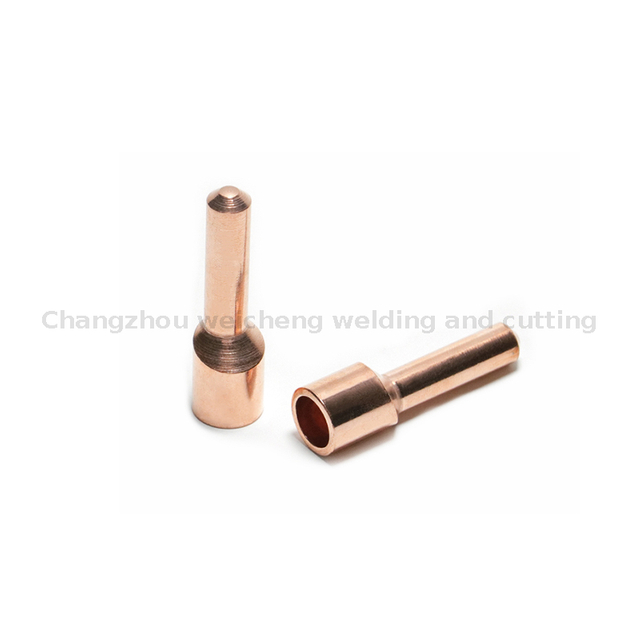 High Quality Eccentric Electrode Cap Tip Resistance Welding Electrode Material 13*47-8mm