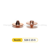 Laser Cutting Nozzle High Convex Single Layer Copper Nozzle Fittings 28mm