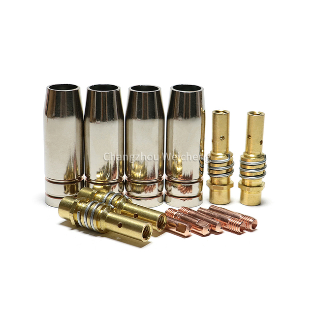 15AK Welding Torch Accessories Conductive Nozzle Conducting Nozzle Connecting Rod for MIG MAG Gun