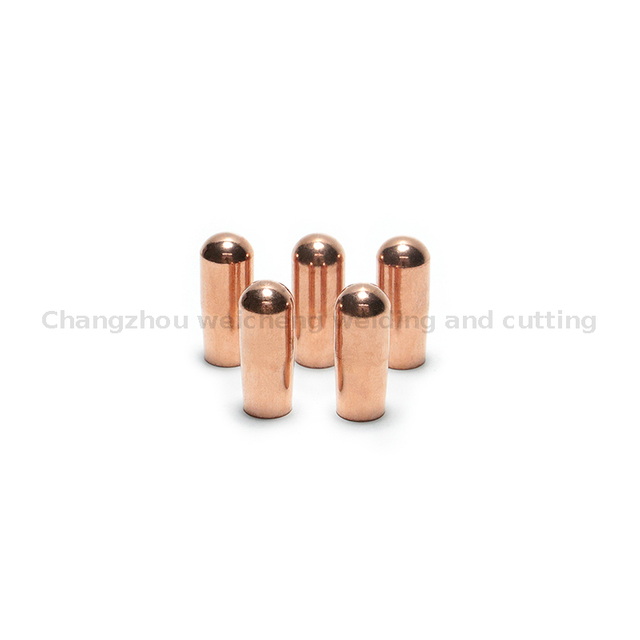 Customized Round Spot Welding Electrode Cap Tip Resistance Welding 12*30mm