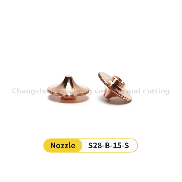 Laser Cutting Nozzle Single Layer Copper Nozzle Fittings 28mm