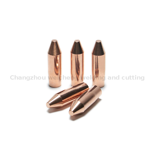 Customized Pointed Spot Welding Electrode Cap Tip Resistance Welding 13*45mm