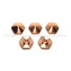 Laser Cutting Nozzle Hexagonal Double Layer Copper Nozzle Accessories 32mm