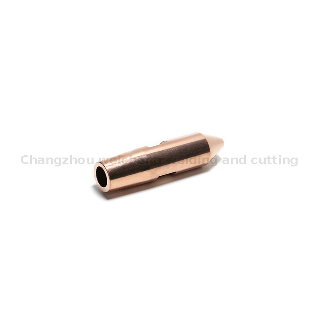 Customized Pointed Spot Welding Electrode Cap Tip Electrode Material 20*80mm 