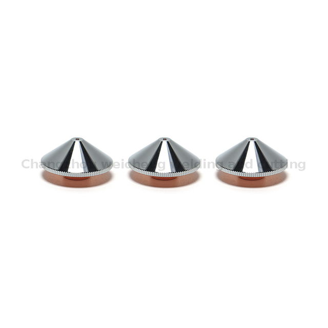 Laser Cutting Nozzle Conventional Double Chrome-plated Copper Nozzle Accessories 28mm