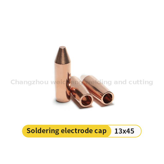 Customized Pointed Spot Welding Electrode Cap Tip Resistance Welding 13*45mm