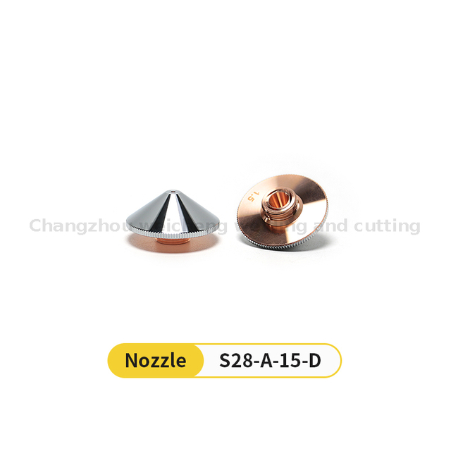 Laser Cutting Nozzle Conventional Double Chrome-plated Copper Nozzle Accessories 28mm