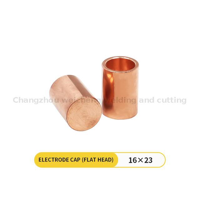 Good Quality Flat Spot Welding Electrode Cap Tip Electrode Material 16*23mm