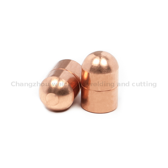 Good Quality Flat Spot Welding Electrode Cap Tip Electrode Material 16*25mm