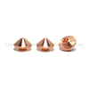 Laser Cutting Nozzle Hexagon Single Layer Copper Nozzle Accessories 25mm