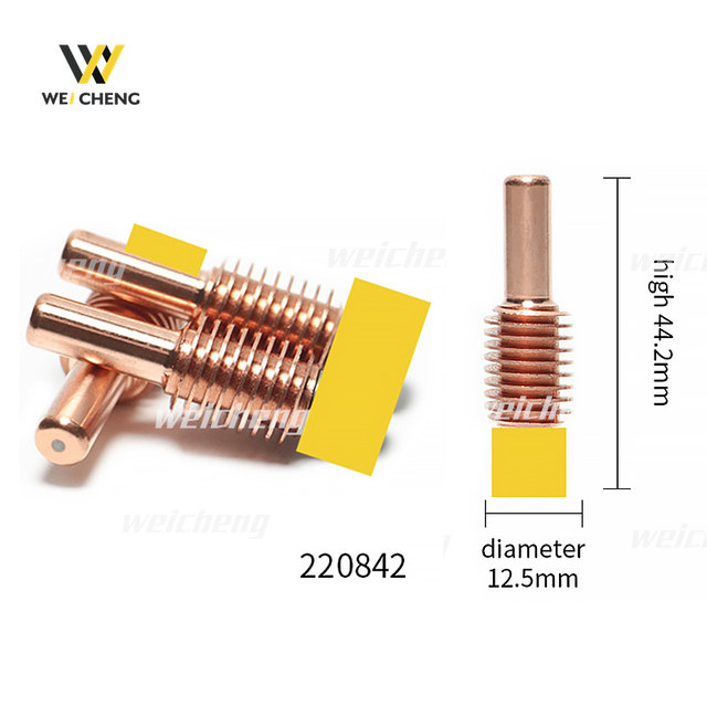 Plasma Cutting Consumables Plasma Cutting Electrode 220842 For Hypertherm Powermax105