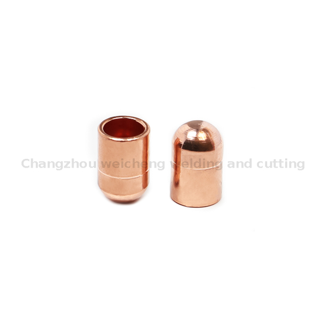 High Quality Round Spot Welding Electrode Cap Tip Electrode Material 13*20mm