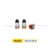 Bullet Nozzles Double Layer Caliber 3.0mm Bullet Copper Spray Nozzle Lasermech Fiber Cutting Machine